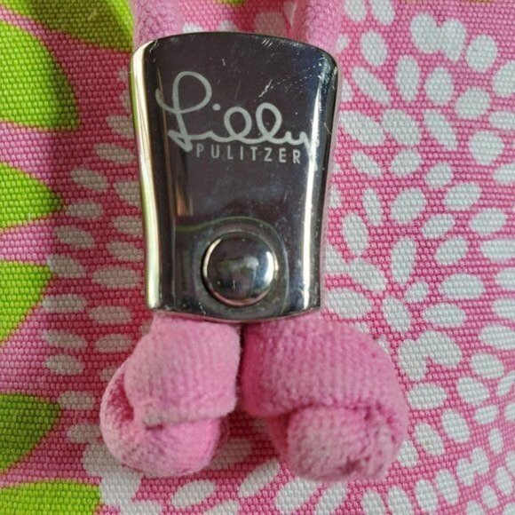 Lily Pulitzer Bag Beach Bucket Tote Canvas Floral WOMEN'S WOMAN'S - Picture 7 of 12